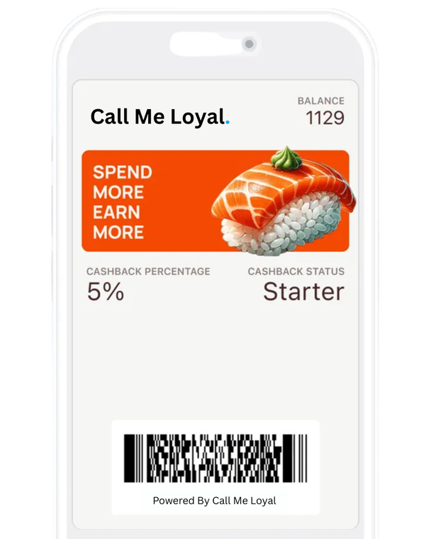 Call Me Loyal Cashback Card - Digital Cashback Card