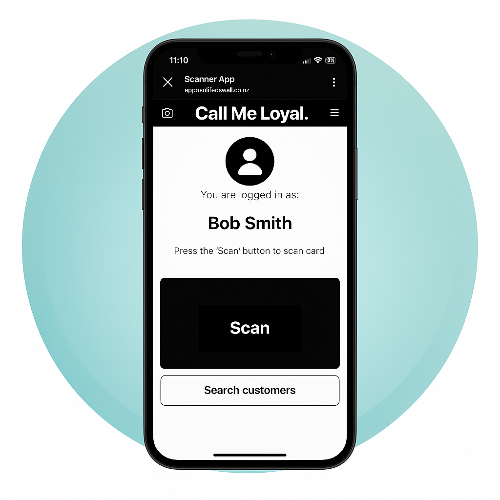 Call Me Loyal PWA Scanner