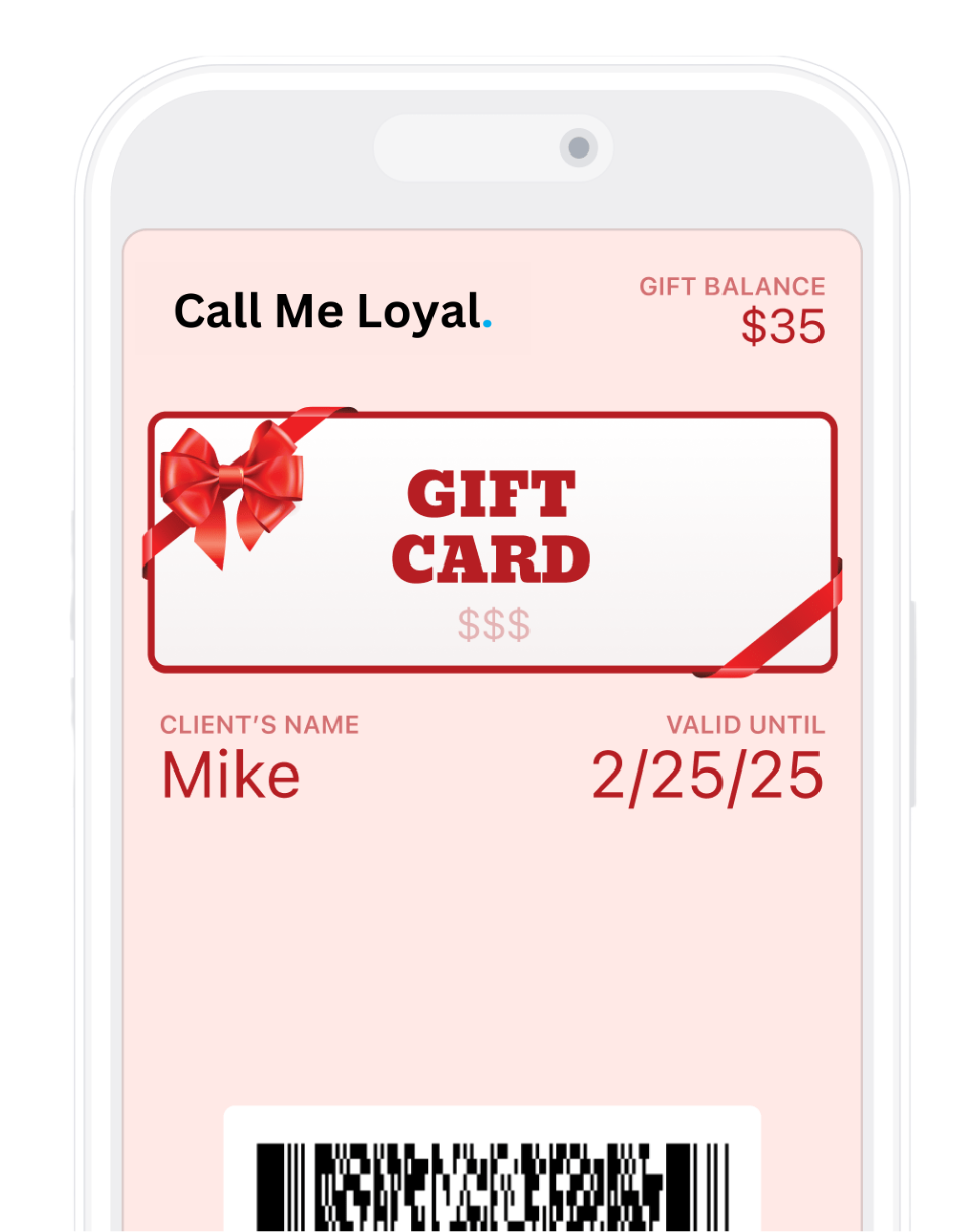 Call Me Loyal Gift Card - Digital Gift Card