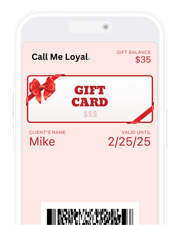 Call Me Loyal Gift Card - Digital Gift Card