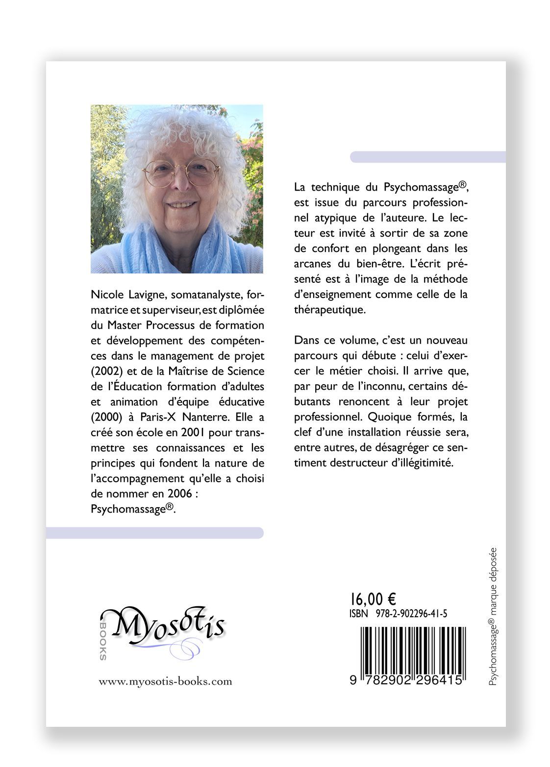 4e couv Psychomassage-vol 2 par Nicole LAVIGNE