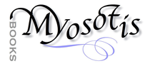 logo editions Myosotis-Books, pour vos romans en francais et en anglais