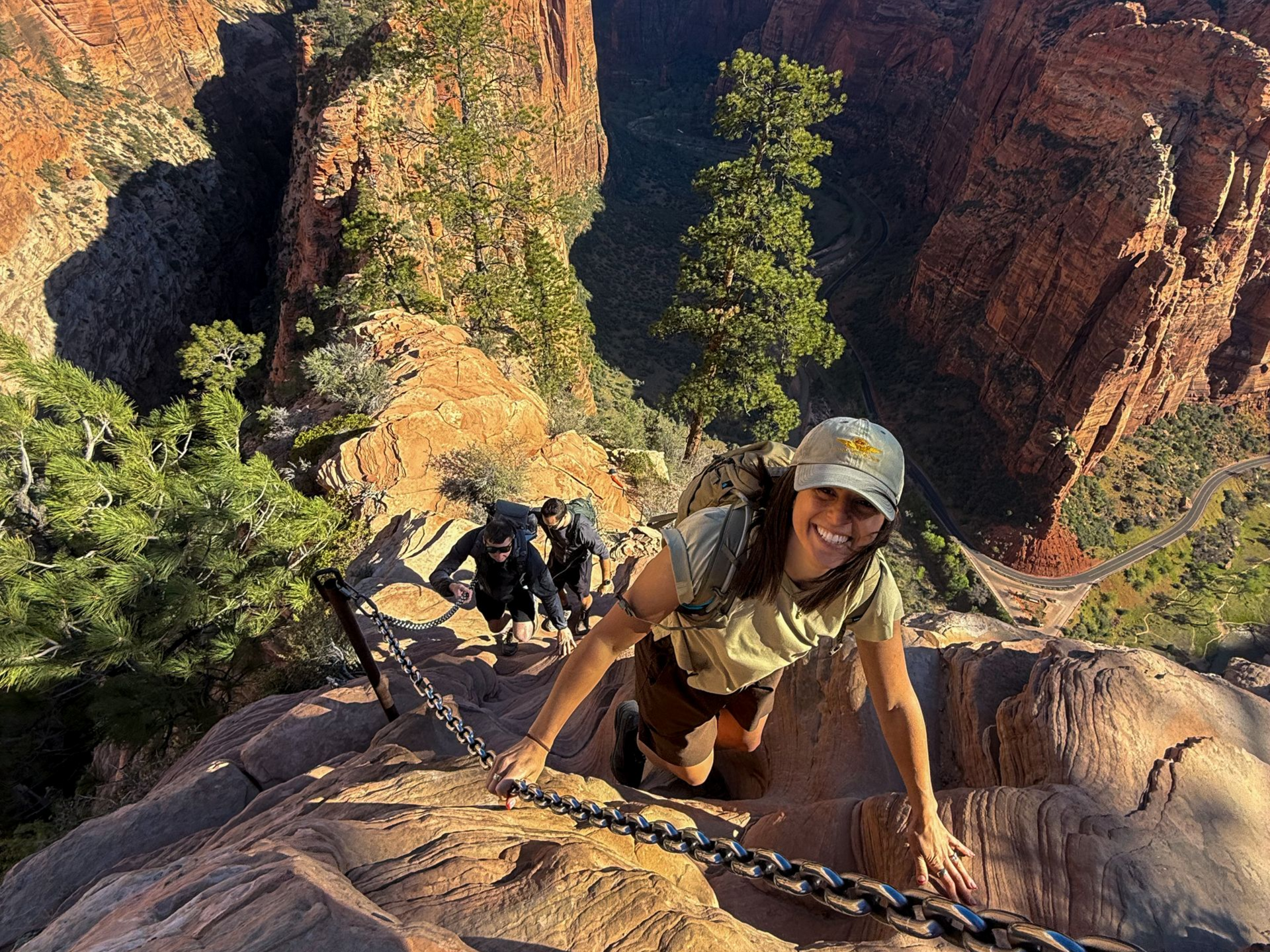 Angels Landing Tour Group Zion