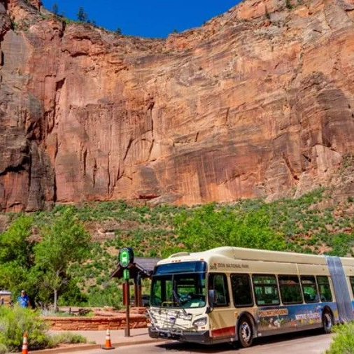 Zion National Park Tours Shuttle Bus