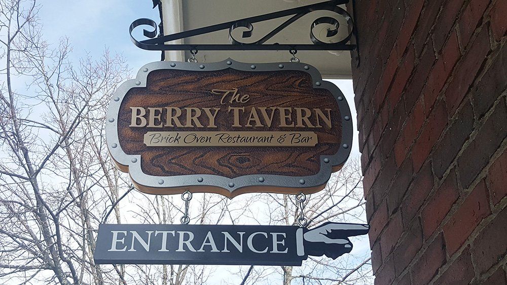 custom entrance signs