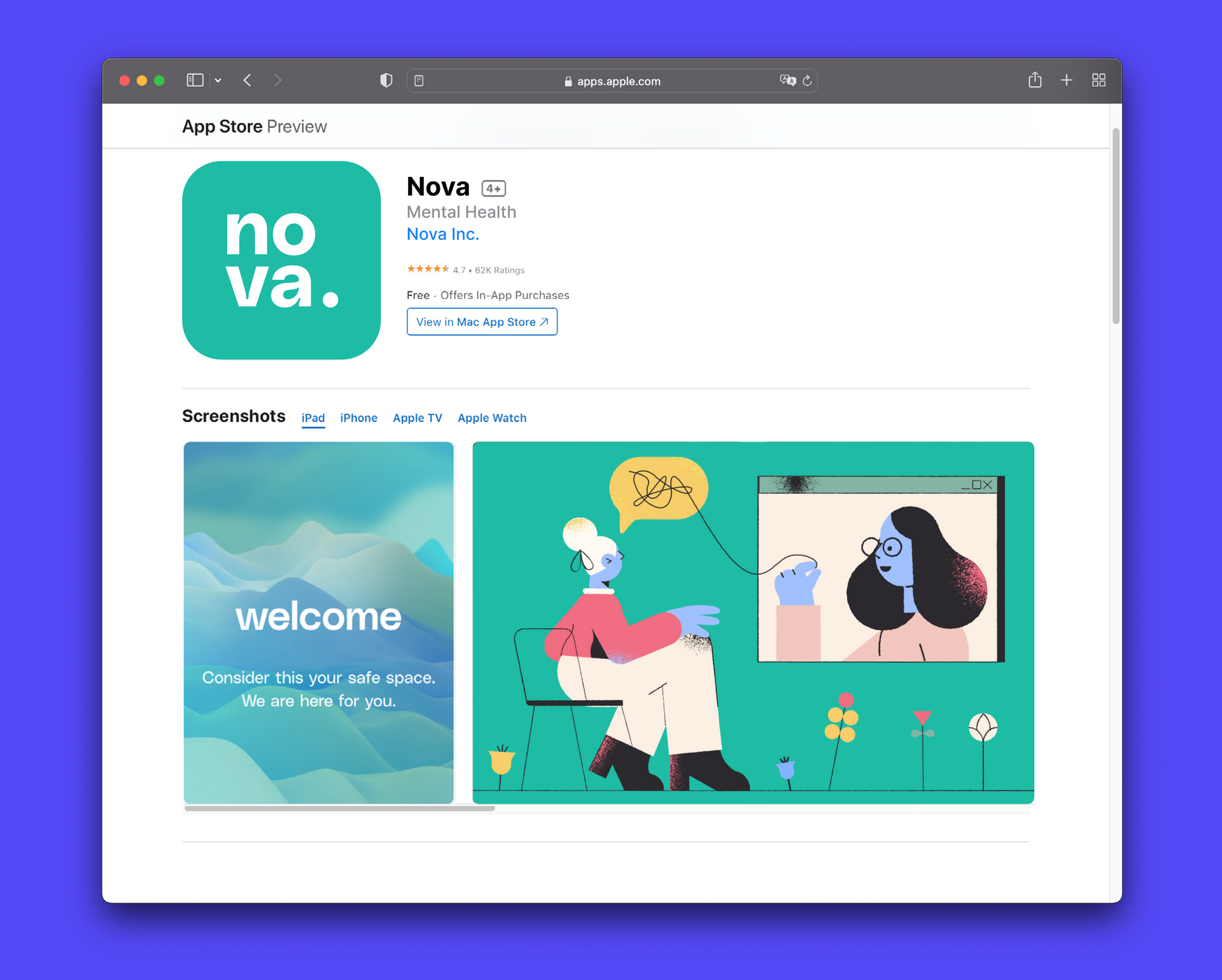 Find Support, Connect, and Heal with NOVA.