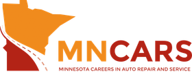 The logo for MNCARS Minnesota careers in auto repair and service