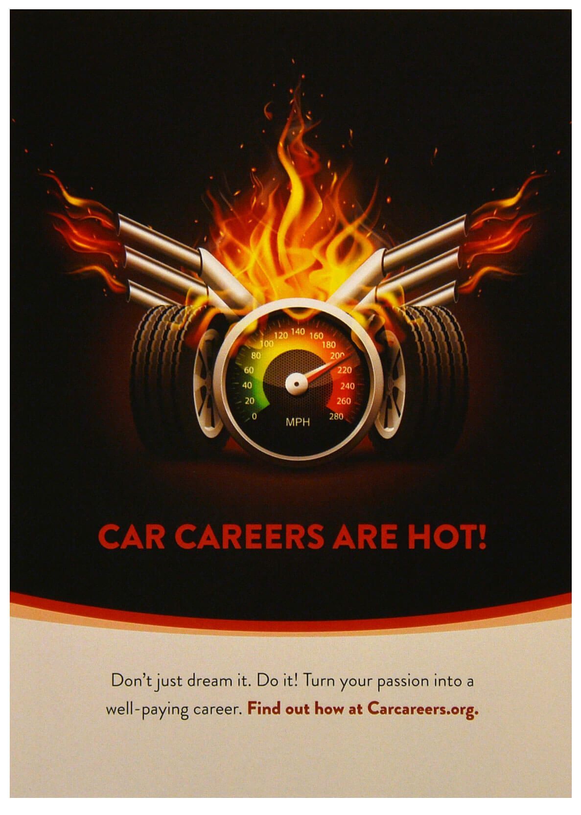 Car Lover Themed Postcard 5×7