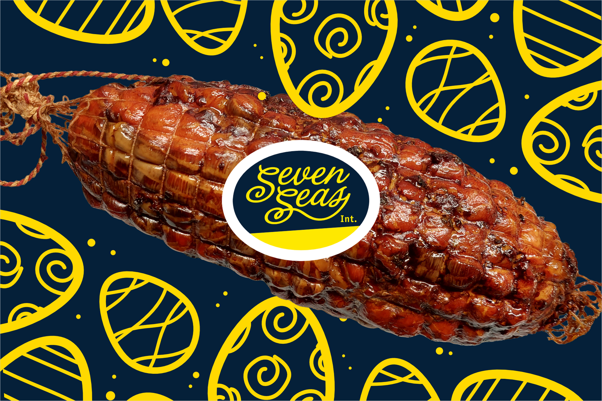 SevenSeas, Pasen, zalmrollade, visplank