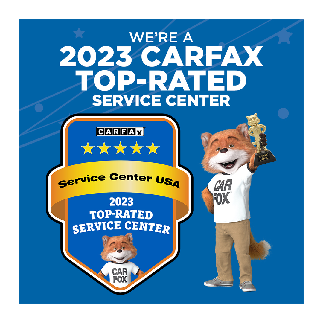 2023 CARFAX Top-Rated Service Center