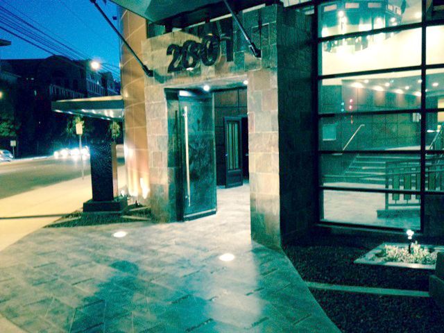 A building with the number 2801 on it