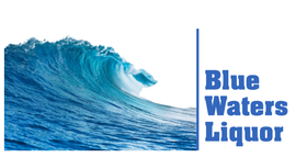 blue waters liquor logo