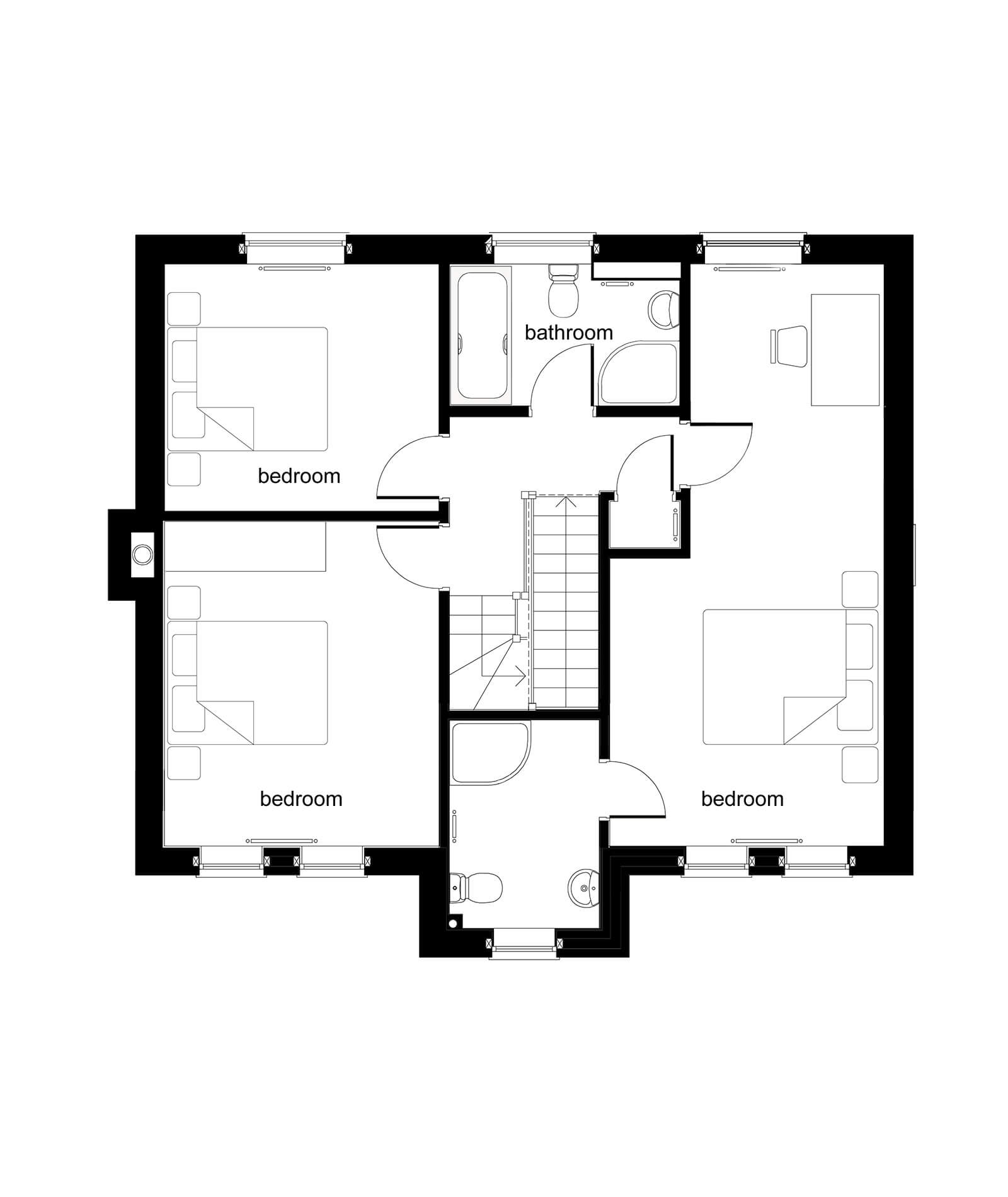 Grange House - Plot 4-6 - First Floor