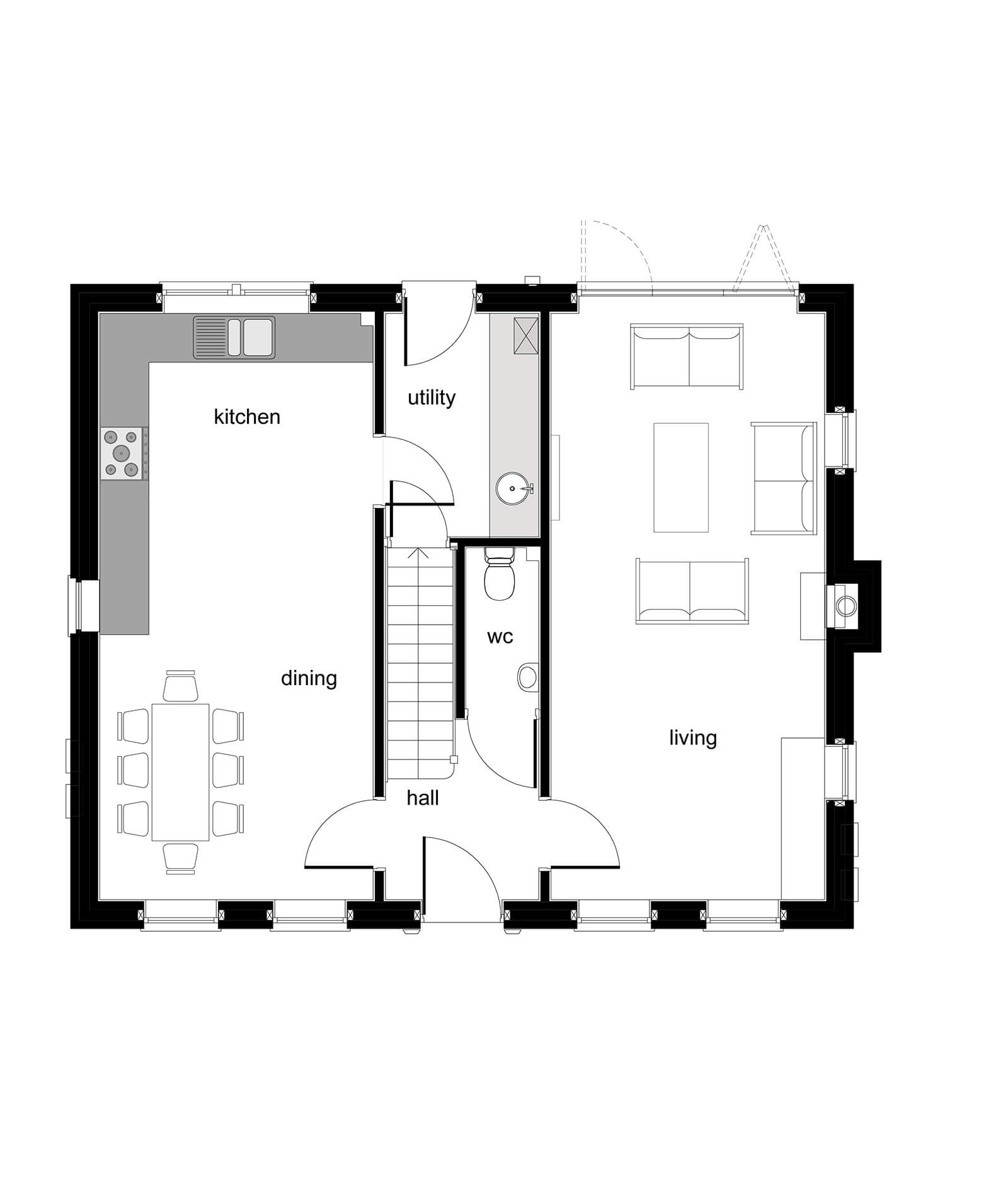 Grange Farm - Plot 3 - Ground Floor