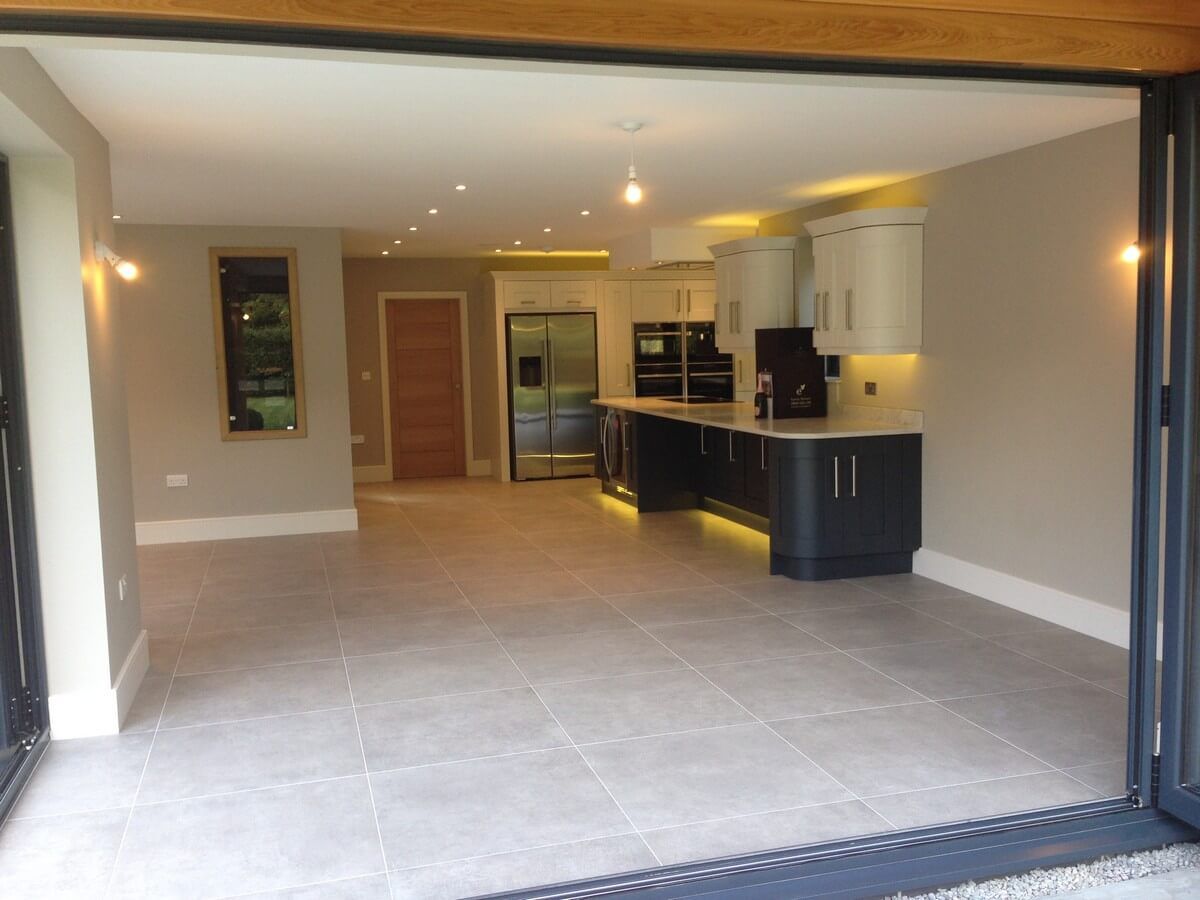 outside view of open space kitchen