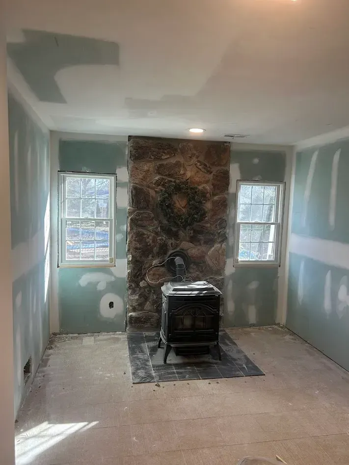 West Chester PA drywall installation and finishing – green board by Oasis Painting & Drywall.