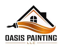 The logo for Oasis Painting & Dywall LLC is orange and black.