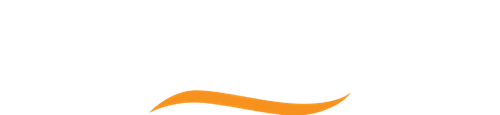 Grief Steps logo, white.