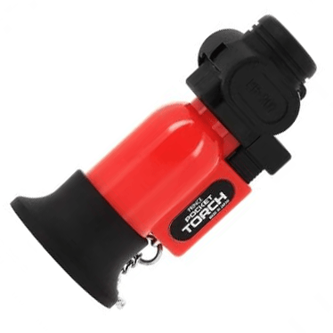 Prince Jet Flame Lighter Pocket Torch #Red | CSTrade Marketing