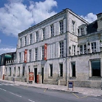 Hennessey building in Cognac