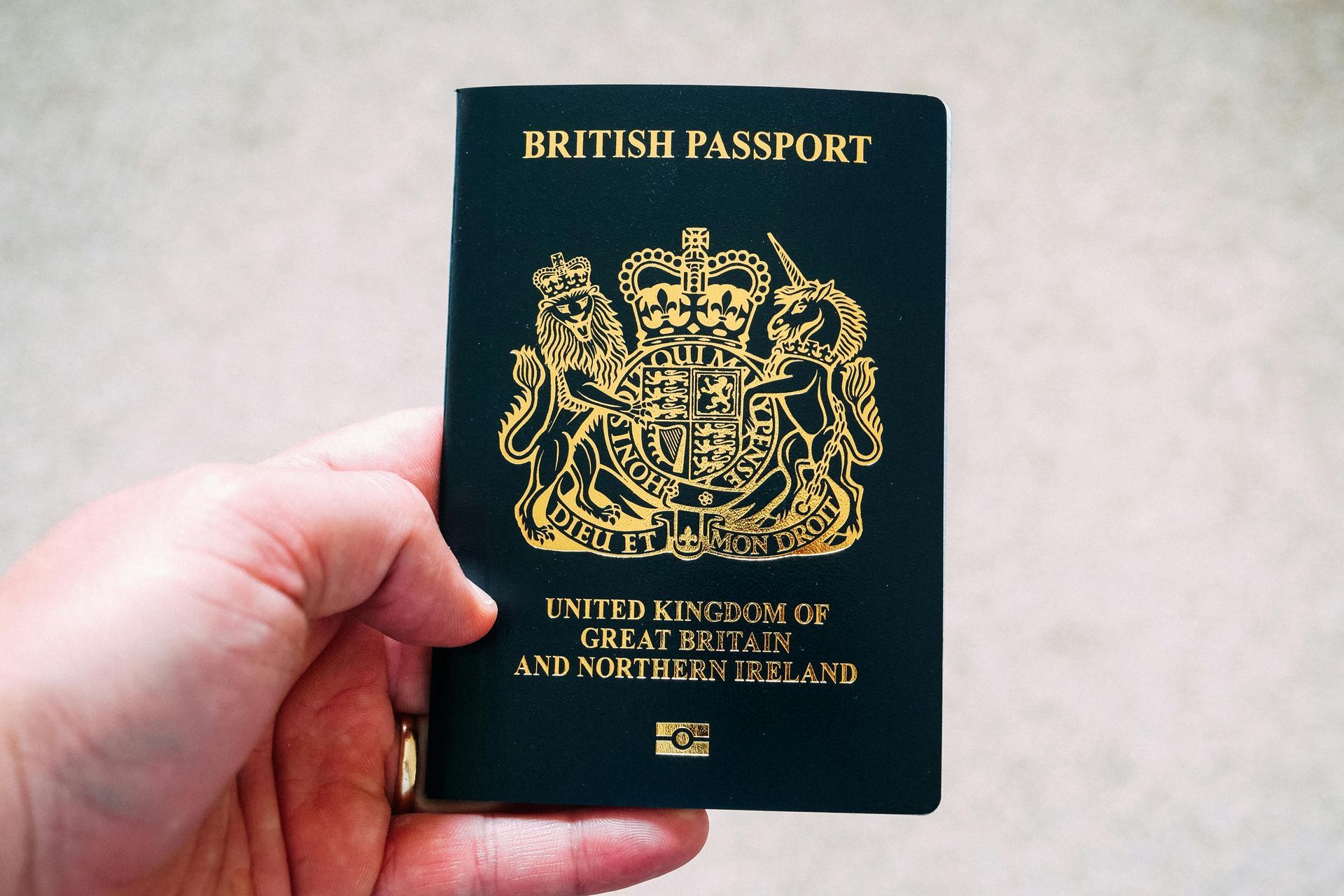 a new British passport