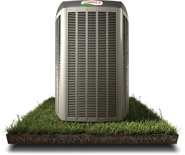 A Man Working on An Air Conditioner — St. Louis, MO — JLM HVAC