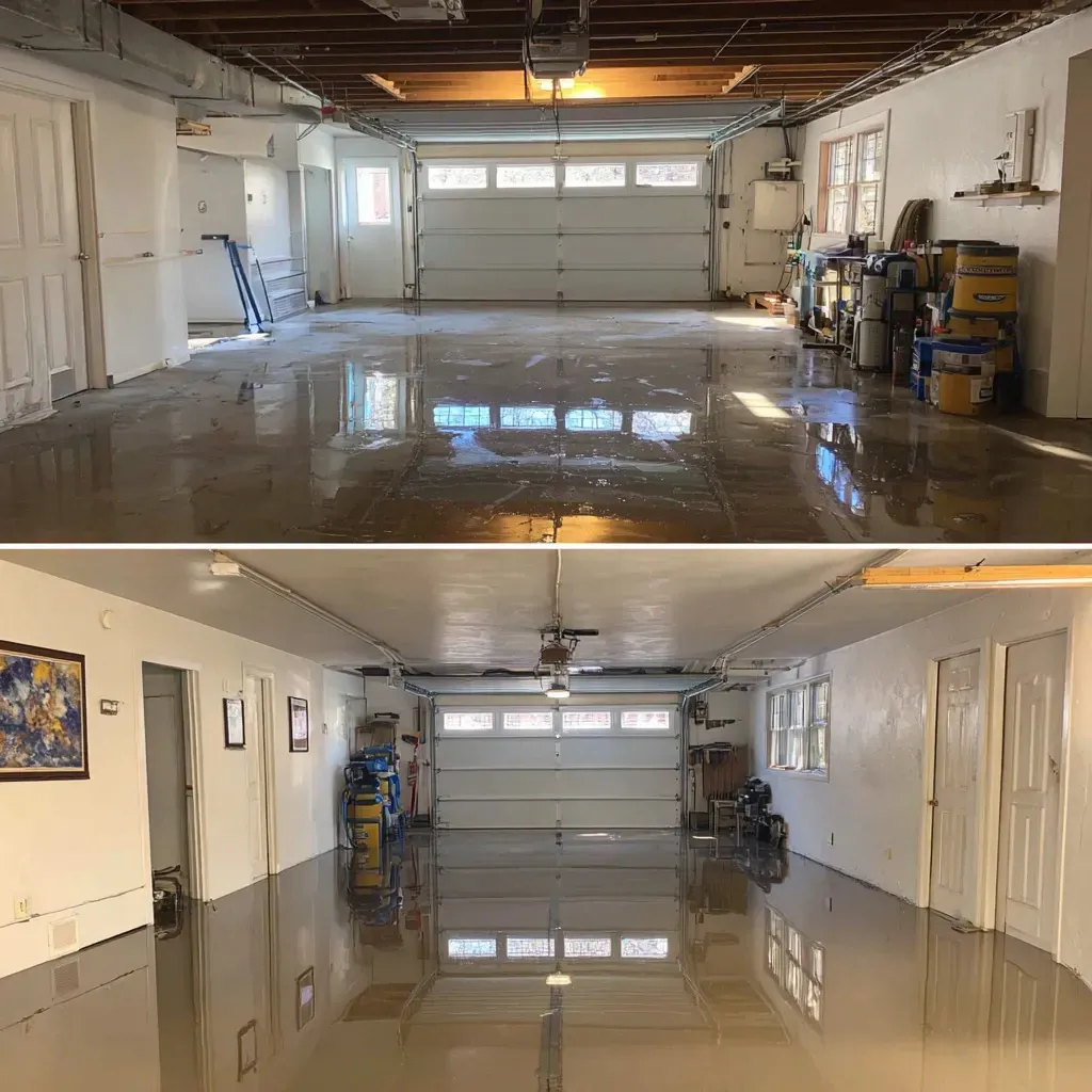 epoxy flooring transformation in Altamonte Springs FL
