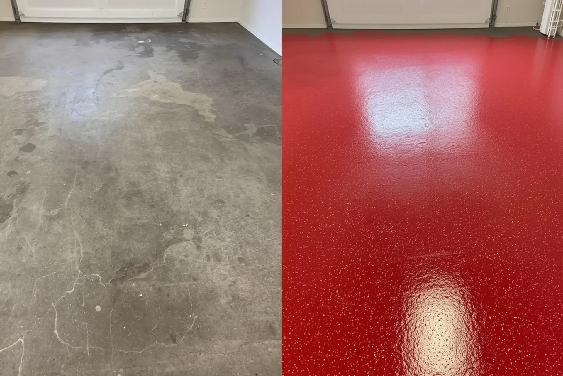 Epoxy flooring solution for damaged concrete in Daytona Beach