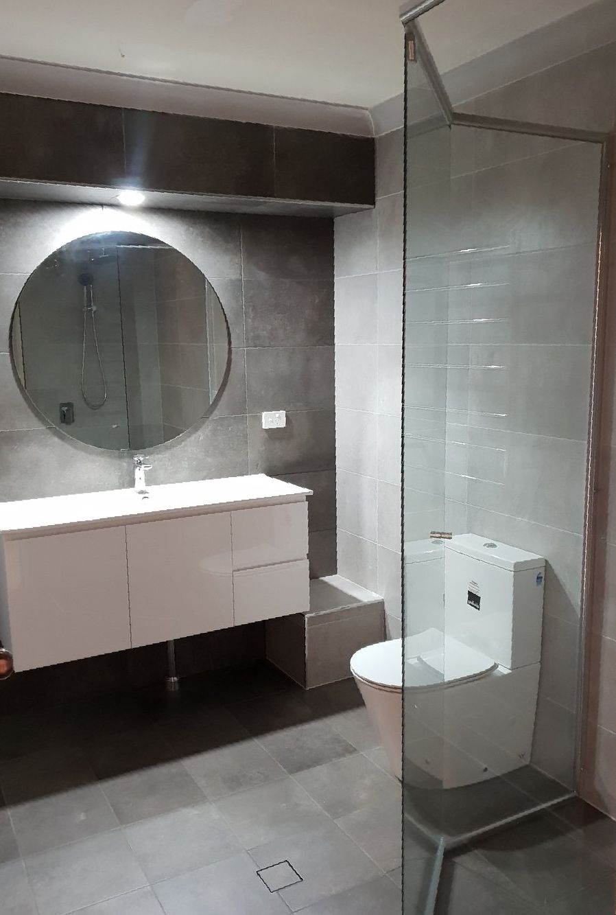 Master Bathroom Interior in New Luxury Home — L.L Projects in Forster, NSW