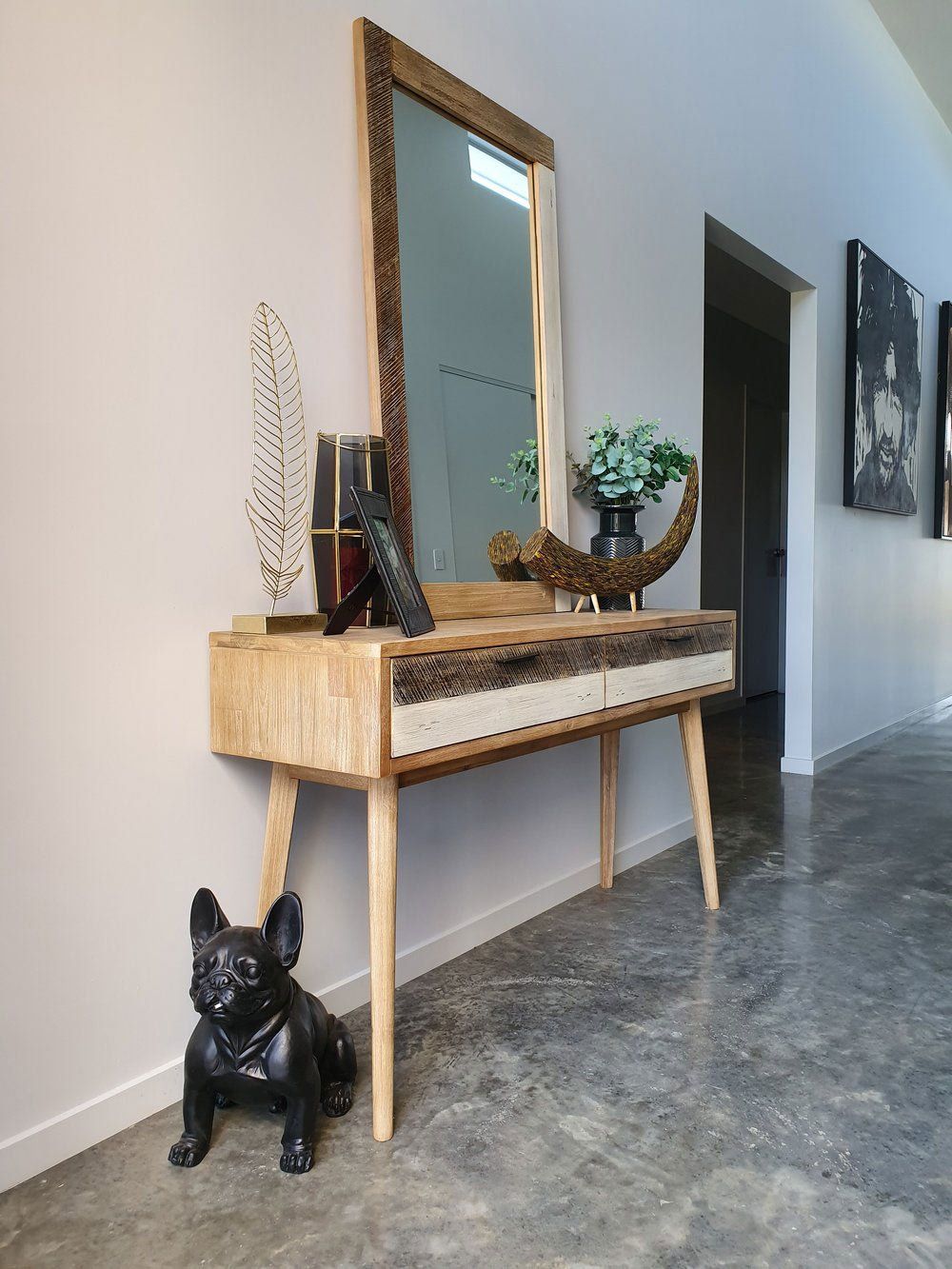 An Antique Table with a Thorn Display — L.L Projects in Forster, NSW