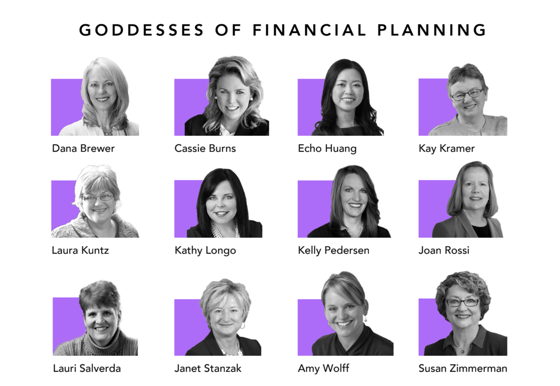 Goddesses of Financial Planning