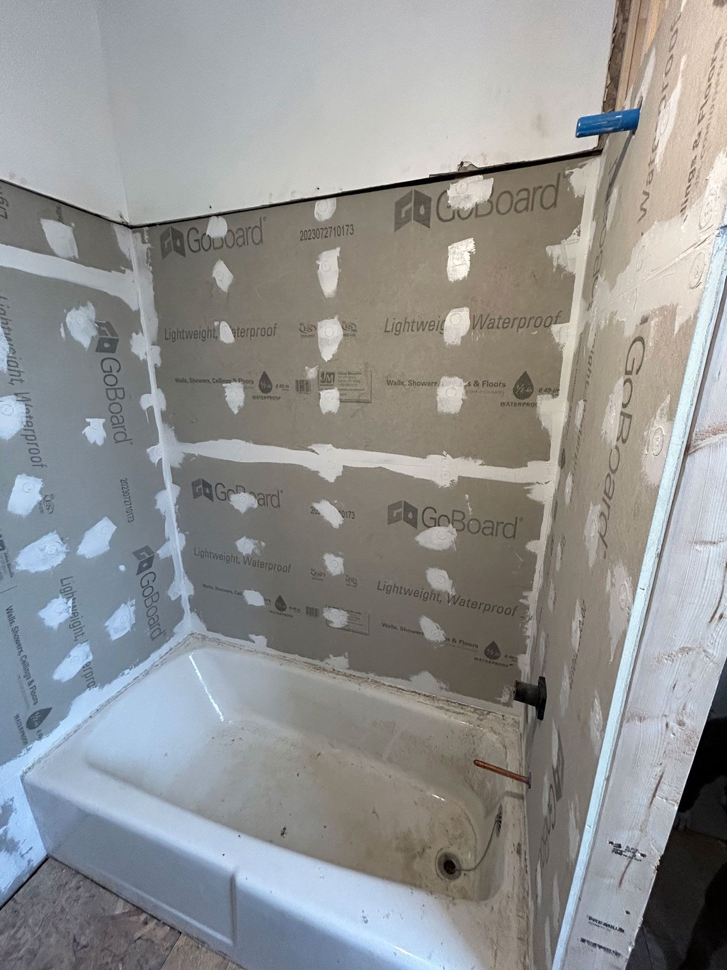 Bathroom wall repair — Pittsburgh, PA — Ahrn City Contracting LLC