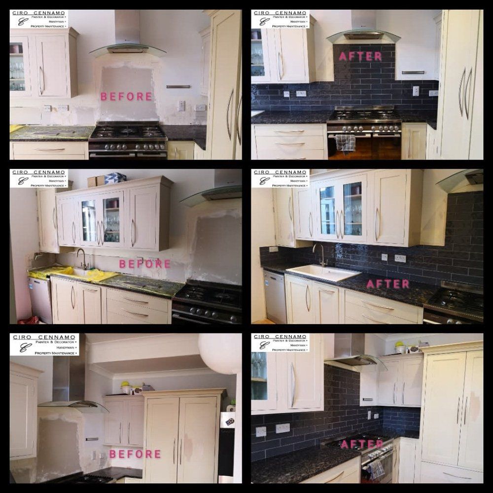 stages of a decorating project