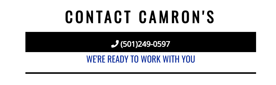 contact camron's upholstery