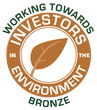 Investor in Environment Bronze logo 
