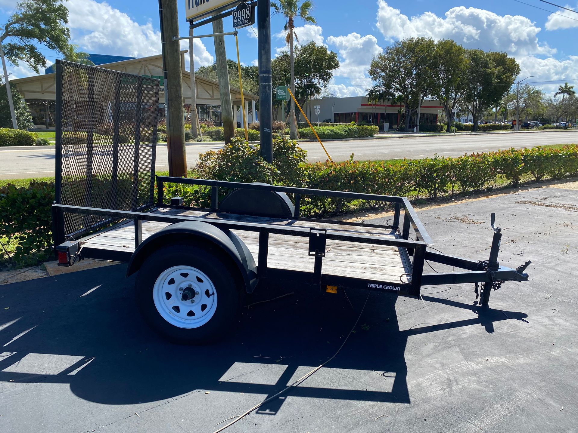 Red Exterior Trailer 2 — Delray Beach, FL — Del-Raton RV Park & Trailer Sales