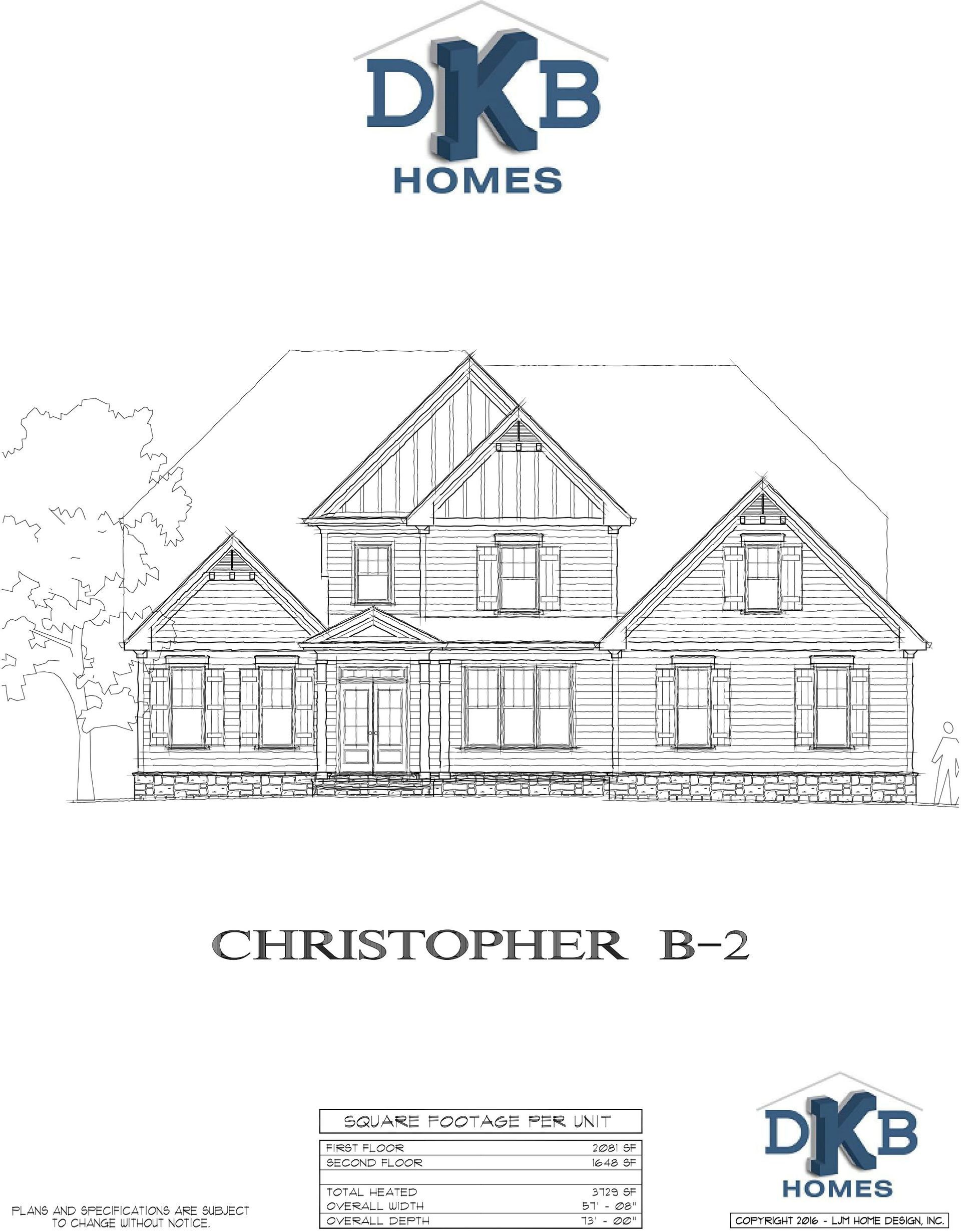 Architectural drawing of a house plan labeled 