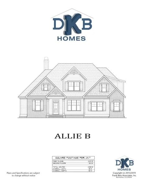 Architectural rendering of a house named 