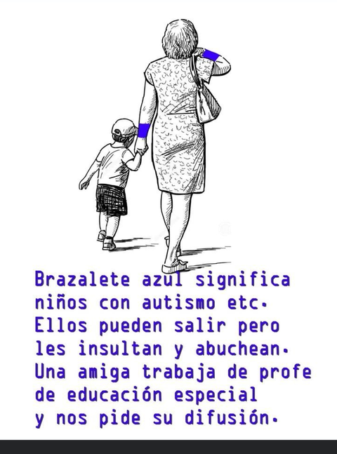 Brazalete autismo