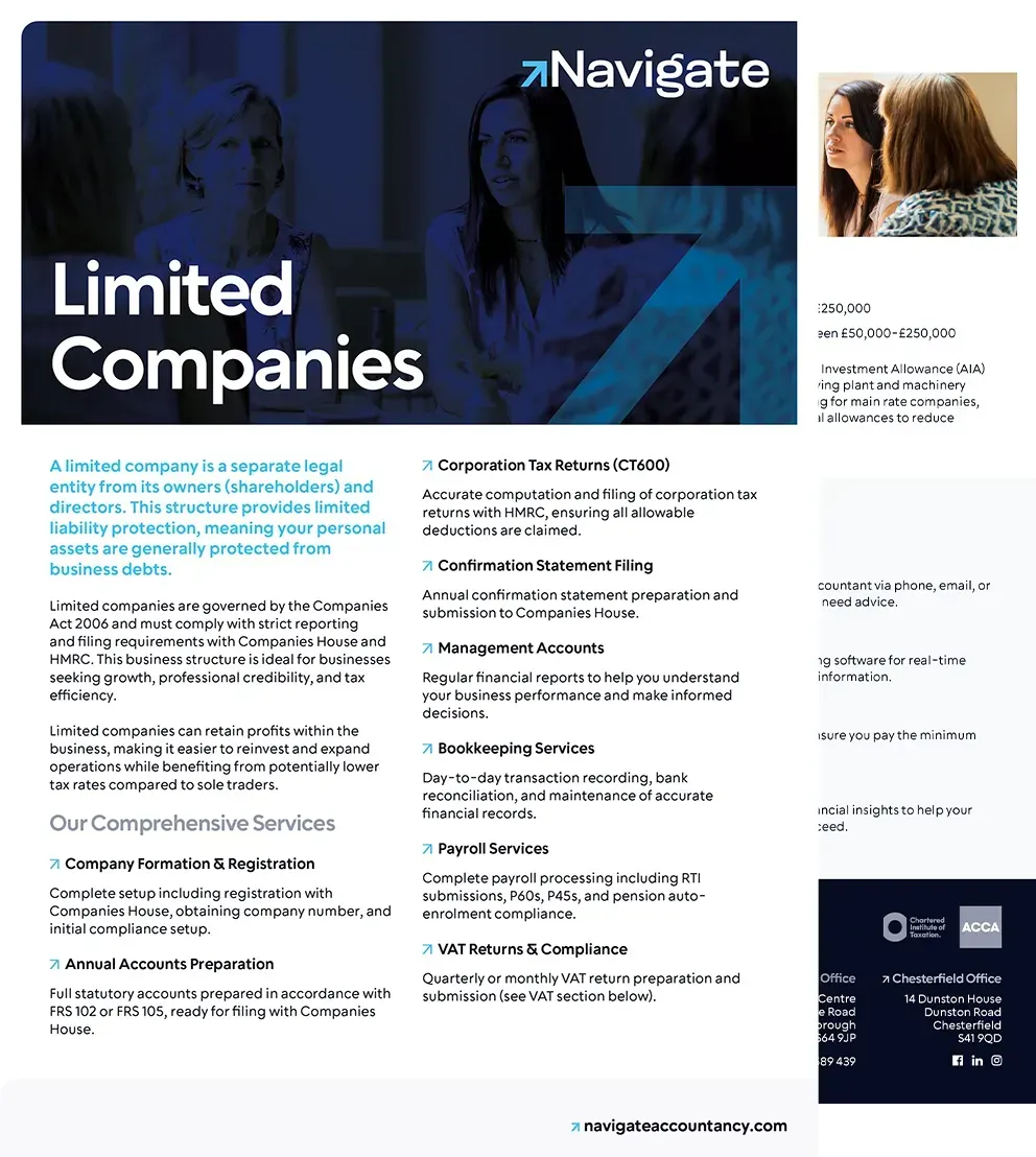 Limited Companies factsheet