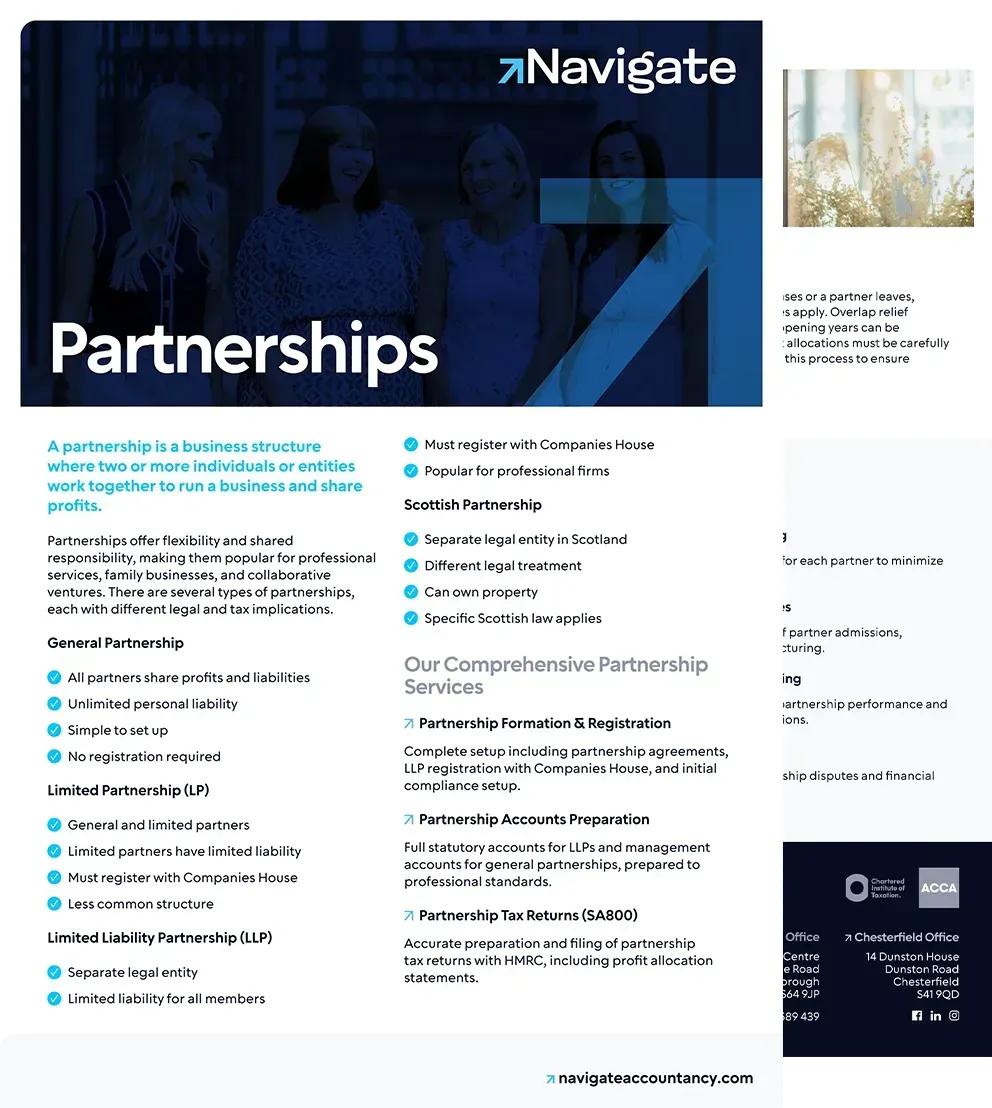 Partnerships factsheet