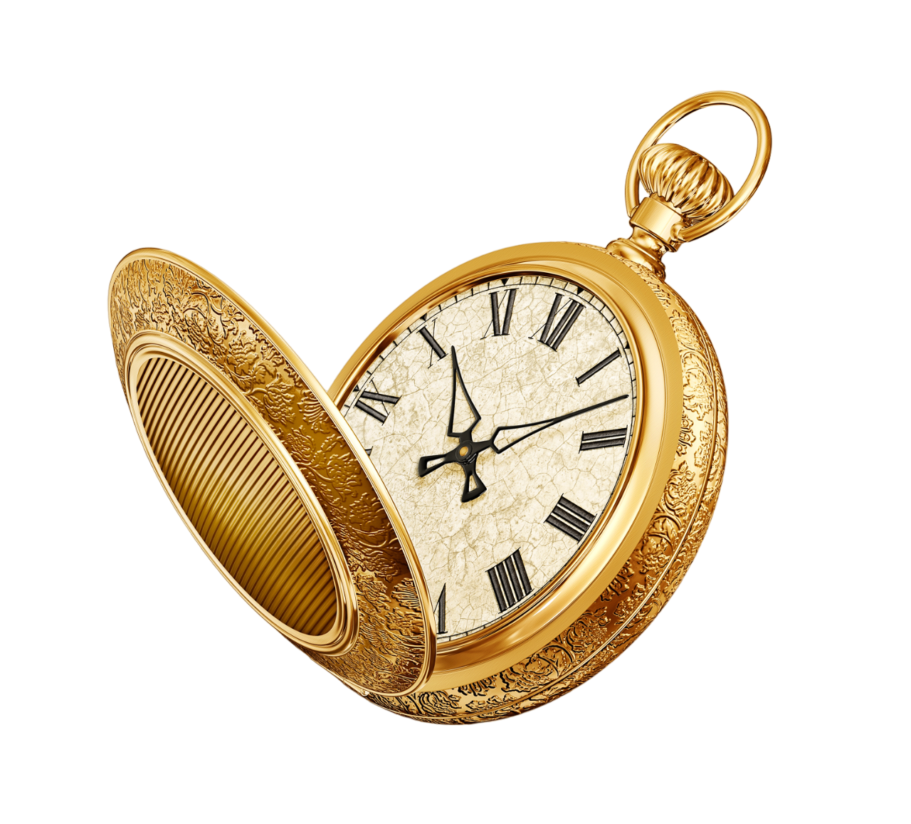 Gold Pocket Watch