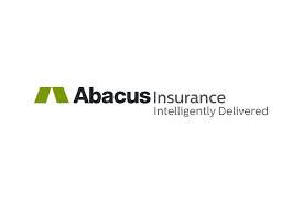 The abacus insurance logo is on a white background.