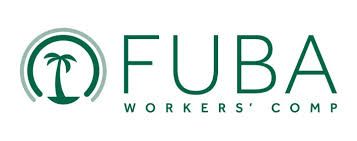 The fuba workers company logo has a palm tree on it.