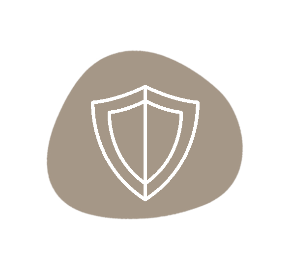 Pictogramme bouclier défenses immunitaires