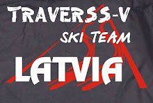 Traverss ski team latvia logo
