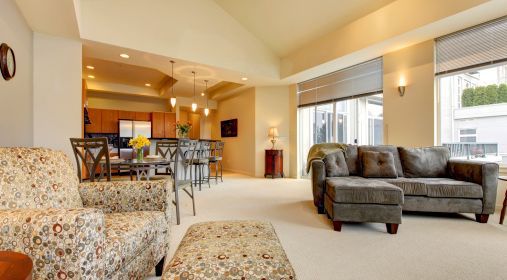 Local Living Room in Bryan, TX Featuring Clean Furniture