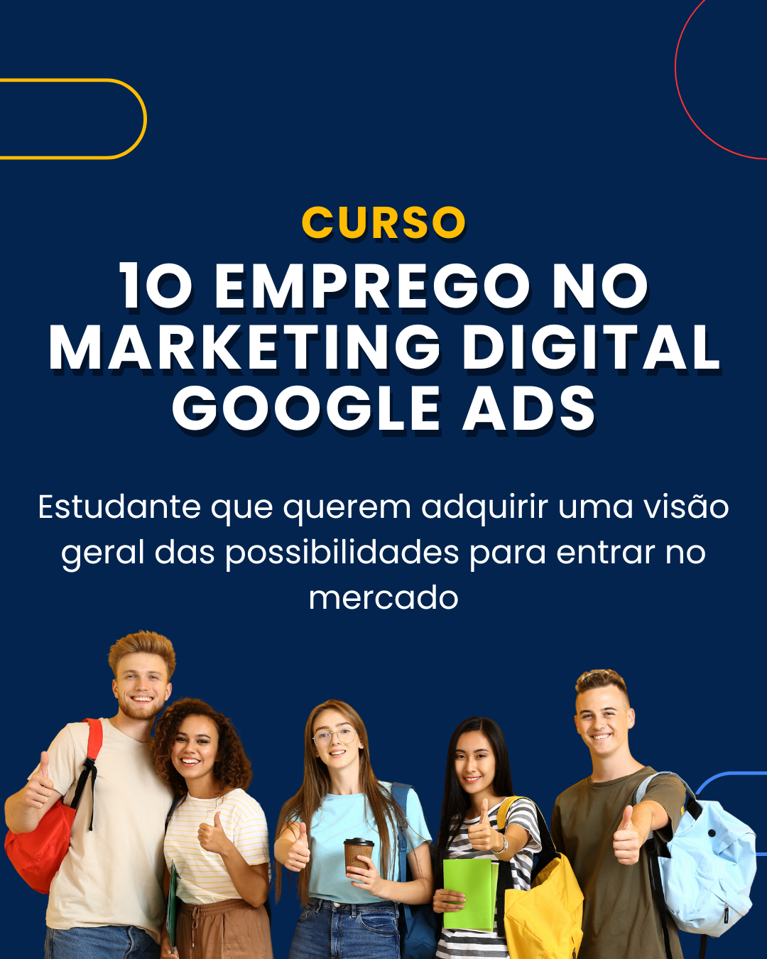  1o Emprego no Marketing Digital - Google Ads