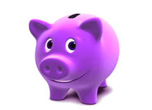 Oink oink! Let's save some money!