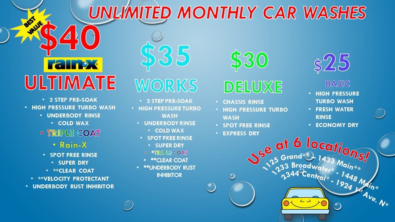Carwash Membership — Billings, MT — Don's Car Wash